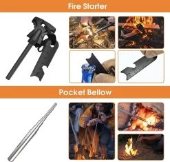 Kit De Survie 13 En 1, Kit De Survie D'urgence Professionnel Avec Couteau De Poche, Lampe De Poche, équipement De Survie Pour Camping En Plein Air, Aventure, Randonnée, Chasse, Pêche, Hommes, Papas 13 Kit De Survie 13 En 1, Kit De Survie D'urgence Professionnel Avec Couteau De Poche, Lampe De Poche, équipement De Survie Pour Camping En Plein Air, Aventure, Randonnée, Chasse, Pêche, Hommes, Papas -Magasin D'Équipement De Plein Air 1200x1143