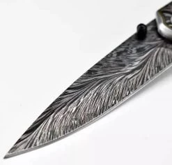 Couteau De Poche - Damas - Survie - Couteau D' Plein Air - Couteau De Poche - Aiguisé Comme Un Rasoir - Manche En Bois - Robuste - Couteau De Chasse - Camping - 22cm - Astuce Cadeau -Magasin D'Équipement De Plein Air 1200x1148 14