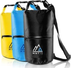 MNT10 Sac De Séchage, Sac D'emballage, étanche, Avec Sangle De Transport, Sacs De Séchage étanches, 10 Ou 20 Litres, Sac étanche Pour Voyage, Outdoor Et Camping, Robuste Et Durable