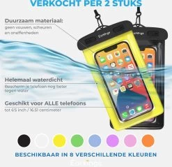 Étuis De Téléphone étanches - Set De 2 Pièces Drybag - Étui De Téléphone Sous-marin Pour Tous Les Téléphones - Étui De Téléphone étanche Earkings - Zwart Et Jaune 17 Étuis De Téléphone étanches - Set De 2 Pièces Drybag - Étui De Téléphone Sous-marin Pour Tous Les Téléphones - Étui De Téléphone étanche Earkings - Zwart Et Jaune -Magasin D'Équipement De Plein Air 1200x1163 10