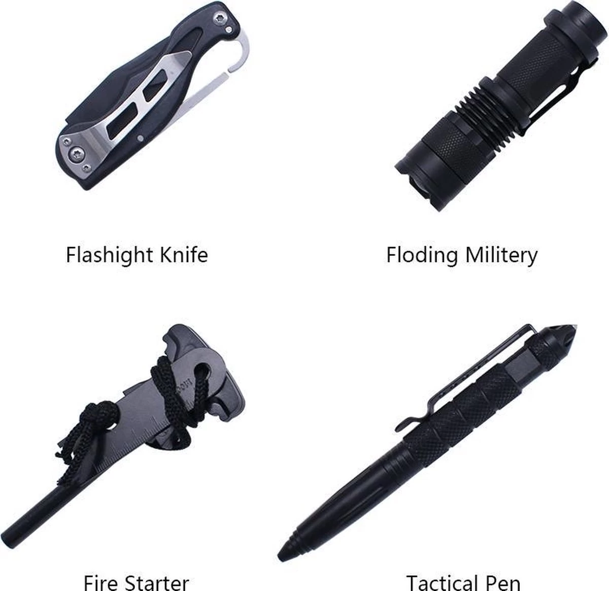 Kit De Survie Ultime Multitool 16 En 1 | Camping En Plein Air Backpacking Kit De Survie D'urgence XXL étanche| Boîte Multifonction SOS EDC - Bamled 6 Kit De Survie Ultime Multitool 16 En 1 | Camping En Plein Air Backpacking Kit De Survie D'urgence XXL étanche| Boîte Multifonction SOS EDC - Bamled – Image 4