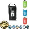 Decopatent® Waterproof Bag - Dry Bag - 5L - Ocean Pack - Dry Sack - Survie Plein Air Backpack - Sacs Secs - Sac De Bateau - Sac De Voile - Zwart
