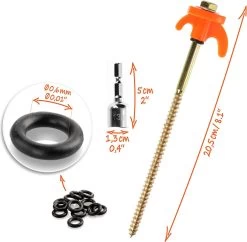 20 X Piquets De Tente, Piquets Stables Robustes Avec Support De Câble Et De Corde, Piquets De Sol En Pierre Pour Le Camping, Boîte Avec Crochets De Tente Pour Sols Durs Et Bois 17 20 X Piquets De Tente, Piquets Stables Robustes Avec Support De Câble Et De Corde, Piquets De Sol En Pierre Pour Le Camping, Boîte Avec Crochets De Tente Pour Sols Durs Et Bois -Magasin D'Équipement De Plein Air 1200x1174 1