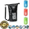 Decopatent® Waterproof Bag - Dry Bag - 30L - Ocean Pack - Dry Sack - Survie Plein Air Backpack - Sacs Secs - Sac De Bateau - Sac De Voile - Zwart