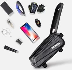 Sacoche De Guidon De Vélo étanche - Sacoche De Cadre Pour Téléphone - Compatible Avec IPhone 13 12 11 Pro Max XS XR X 8 7 6S Plus, Samsung Et Plus - Smartphones Jusqu'à 6,7'' 18 Sacoche De Guidon De Vélo étanche - Sacoche De Cadre Pour Téléphone - Compatible Avec IPhone 13 12 11 Pro Max XS XR X 8 7 6S Plus, Samsung Et Plus - Smartphones Jusqu'à 6,7'' -Magasin D'Équipement De Plein Air 1200x1175 1