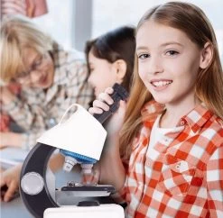 Microscope Pour Kinder - Grossissement Jusqu'à 640x - Junior - Éducatif - Science - Ingénierie - Biologie - Microscope Avec Siècle Des Lumières LED - Jouets - Wit -Magasin D'Équipement De Plein Air 1200x1175 2