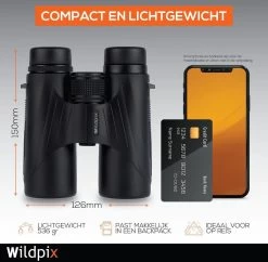 Jumelles Wildpix EAGLE 10X42 Zwart - Visionneuse Complète Avec Bandoulière Et étui De Transport - Aussi Pour Les Porteurs De Lunettes -Magasin D'Équipement De Plein Air 1200x1175 6