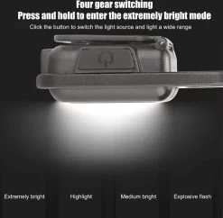 Lampe De Poche - Multifonctionnel - Mini - Très Lumineux - Pratique - Porte-clés - 800 Lumen - Lampe De Poche - Cadeau - Ouvre-porte - Lampe De Poche Porte-clés - Batterie 500mAh -Magasin D'Équipement De Plein Air 1200x1177 11