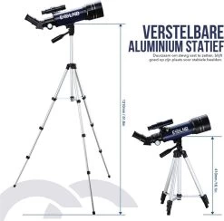 Télescope ESSLNB 70/360 Télescope Astronomique Avec 360 De Trépied De Téléphone Gratuit 3X Filtre Barlow Et Lune -Magasin D'Équipement De Plein Air 1200x1186 4