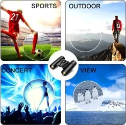 Mini Jumelles Compactes DrPhone V7 -30x60mm - Pour Adultes / Enfants / Voyages / Observation Des Vogels / Randonnée Etc. - Zwart -Magasin D'Équipement De Plein Air 1200x1188 3