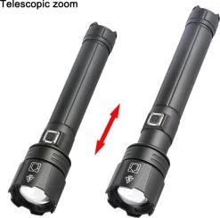 DrPhone LED Pro 02 - Lampe De Poche LED XHP 90 Strong - Lampe De Poche - Zoom / Arrière - DrPhone De Batterie - Étanche / étanche - Antidéflagrant - Zwart 35 DrPhone LED Pro 02 - Lampe De Poche LED XHP 90 Strong - Lampe De Poche - Zoom / Arrière - DrPhone De Batterie - Étanche / étanche - Antidéflagrant - Zwart -Magasin D'Équipement De Plein Air 1200x1188 9