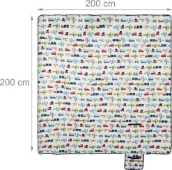 Relaxdays Couverture Pique-nique Polaire Avec Imprimé - 200x200 Cm - Couverture Pique-nique - Serviette De Plage Xxl 17 Relaxdays Couverture Pique-nique Polaire Avec Imprimé - 200x200 Cm - Couverture Pique-nique - Serviette De Plage Xxl -Magasin D'Équipement De Plein Air 1200x1192 11