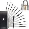 Lockpick Set 15 Pièces - Tout Ouvre - Y Compris Le Verrou D'entraînement Transparent - Crochetage Pour Les Professionnels Et Les Débutants - -Magasin D'Équipement De Plein Air 1200x1193 6