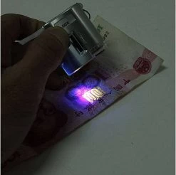 TR Goods - Mini Microscope - Microscope De Poche - Microscope De Poche - Microscope - Loupe - Lentille De Loupe - Lumière UV - Détection De Contrefaçon -- Zoom 60x -Magasin D'Équipement De Plein Air 1200x1194 1