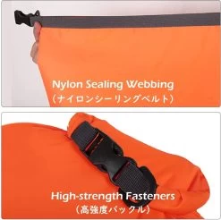 Bluefield - Sac De Transport étanche Avec Bandoulière - 10 Litres Drybag - Sac De Sport Léger - Imperméable - Pour Bateau, Nager, Kayak, Sports Nautiques, Flottant - Oranje -Magasin D'Équipement De Plein Air 1200x1195 1