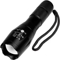 Lampe De Poche Militaire - LED De 3800 Lumens Et Fonction Zoom - La Lampe De Poche La Plus Brillante Du Monde - Piles Incluses -Magasin D'Équipement De Plein Air 1200x1195 13
