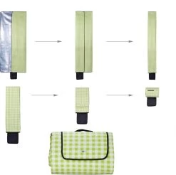 Couverture De Pique-nique Relaxdays 200x300 - à Carreaux - Fond Déperlant - Couverture De Pique-nique Xxl -Magasin D'Équipement De Plein Air 1200x1195 20