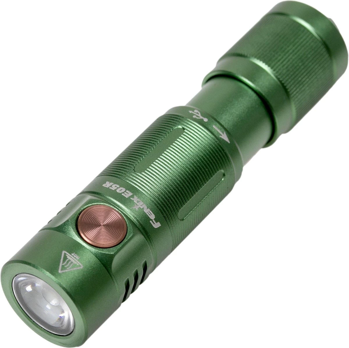 Lampe De Poche Fenix E05R FEE05R-GR Lampe De Poche Porte-Clés Rechargeable Compacte Every Day Carry, 400 Lumens, Vert, Aluminium 3 Lampe De Poche Fenix E05R FEE05R-GR Lampe De Poche Porte-Clés Rechargeable Compacte Every Day Carry, 400 Lumens, Vert, Aluminium