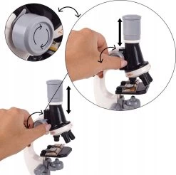 Microscope Kinder - Junior - Éducatif - Science - Ingénierie - Biologie - Microscope Avec Siècle Des Lumières LED - Jouets - Wit -Magasin D'Équipement De Plein Air 1200x1196 3