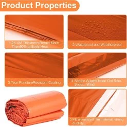 BOTC Sac De Couchage D'urgence - Sac De Couchage D'urgence - Sac De Couchage De Survie - 2 Pièces - Sac De Couchage D'urgence - Sac De Couchage Plein Air - Sac à Dos -Magasin D'Équipement De Plein Air 1200x1198 17