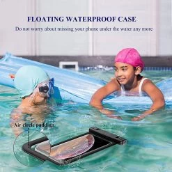 Coque De Téléphone étanche Avec Cordon Et Airbag - Flottant - IPX8 Jusqu'à 30 Mètres étanche - Universel Pour IPhone 12, 13 Pro Max, Samsung S22 Ultra, Samsung S21, A52, A53, A51, OnePlus 9 -Magasin D'Équipement De Plein Air 1200x1199 1