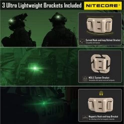 Nitecore NU06 Military - Infrarouge - Marqueur De Casque - Lampe De Signalisation Rechargeable - Militaire - IR - Système Molle -Magasin D'Équipement De Plein Air 1200x1199 11
