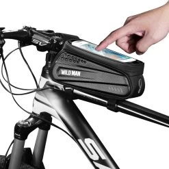 Sacoche De Guidon De Vélo étanche - Sacoche De Cadre Pour Téléphone - Compatible Avec IPhone 13 12 11 Pro Max XS XR X 8 7 6S Plus, Samsung Et Plus - Smartphones Jusqu'à 6,7'' 17 Sacoche De Guidon De Vélo étanche - Sacoche De Cadre Pour Téléphone - Compatible Avec IPhone 13 12 11 Pro Max XS XR X 8 7 6S Plus, Samsung Et Plus - Smartphones Jusqu'à 6,7'' -Magasin D'Équipement De Plein Air 1200x1199 2