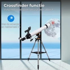 Nuvance - Télescope - Grossissement 375x - Stargazer Adultes / Enfants - Comprend Trépied Et Sac De Transport - Astronomie Et Astronomie - Vision Nocturne -Magasin D'Équipement De Plein Air 1200x1199 3
