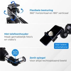 Nuvance - Télescope - Grossissement 300x - Stargazer Adultes / Enfants - Comprend Trépied Et Sac De Transport - Astronomie Et Astronomie - Vision Nocturne 19 Nuvance - Télescope - Grossissement 300x - Stargazer Adultes / Enfants - Comprend Trépied Et Sac De Transport - Astronomie Et Astronomie - Vision Nocturne -Magasin D'Équipement De Plein Air 1200x1199 6