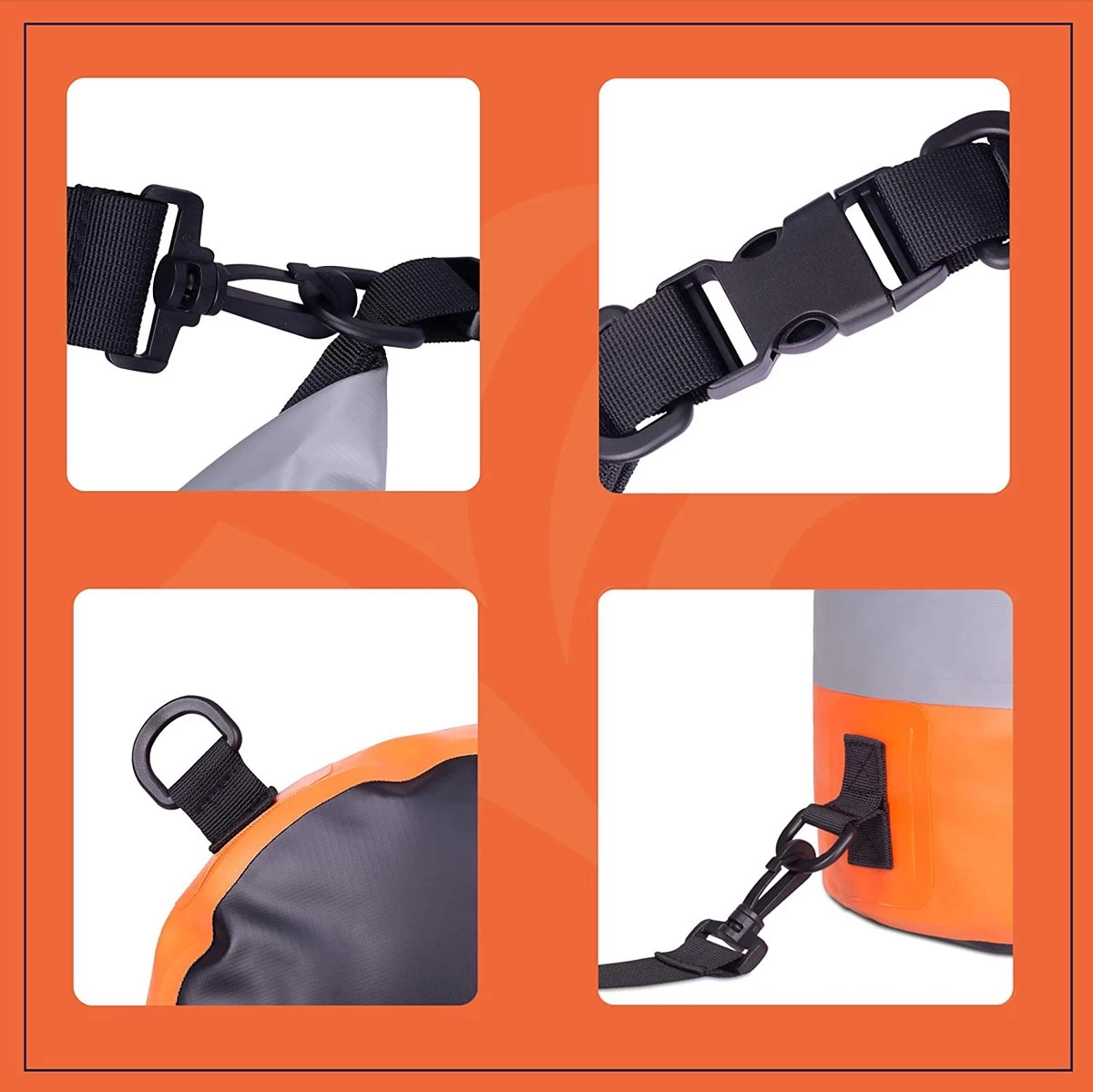 The Pack Wolf Company Sac étanche Sac étanche Sac à Dos 20L 10L 2L Premium Sac étanche Bretelles Réglables Kayak Plage Navigation Marche Canoë Cyclisme 5 The Pack Wolf Company Sac étanche Sac étanche Sac à Dos 20L 10L 2L Premium Sac étanche Bretelles Réglables Kayak Plage Navigation Marche Canoë Cyclisme – Image 3