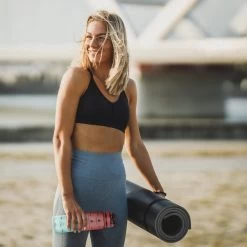 Bouteille D'eau 1 Litre - Bouteille Avec Marqueurs De Temps - Sans BPA - Avec Filtre à Fruits Et Boule De Mélange - Rose / Blauw -Magasin D'Équipement De Plein Air 1200x1200 1073