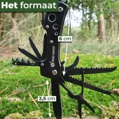 Couteau De Poche Grand Harvest Survie - Multitool - 14 Fonctions - Zwart - Dans Une Boîte Cadeau - Astuce Cadeau Sint! -Magasin D'Équipement De Plein Air 1200x1200 1090