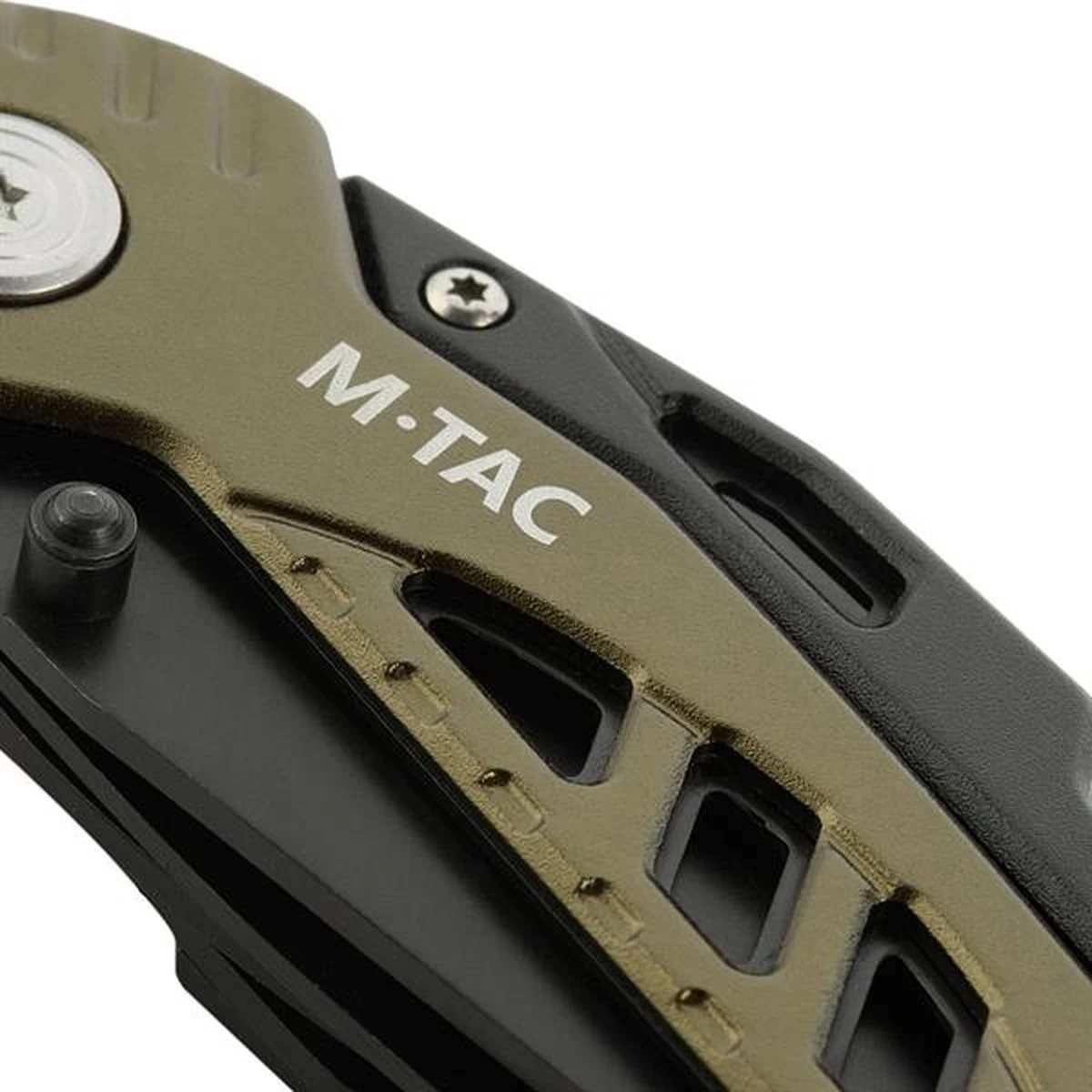 RAMBUX® M-Tac - Multitool - Vert Armée - Tactique - Couteau De Poche & Cutter & Ouvre-bouteille - Tournevis & Dénudeur & Scie à Main - Matériau Robuste - Acier Inoxydable 420 - Ergonomique 6 RAMBUX® M-Tac - Multitool - Vert Armée - Tactique - Couteau De Poche & Cutter & Ouvre-bouteille - Tournevis & Dénudeur & Scie à Main - Matériau Robuste - Acier Inoxydable 420 - Ergonomique – Image 4