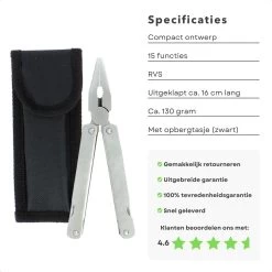 Cheqo® 15-in-1 Plein Air Toolkit - Multitool - Couteau De Poche, Tournevis, Pinces, Décapsuleur - Acier Inoxydable - Avec Sac De Rangement 10 Cheqo® 15-in-1 Plein Air Toolkit - Multitool - Couteau De Poche, Tournevis, Pinces, Décapsuleur - Acier Inoxydable - Avec Sac De Rangement -Magasin D'Équipement De Plein Air 1200x1200 1160