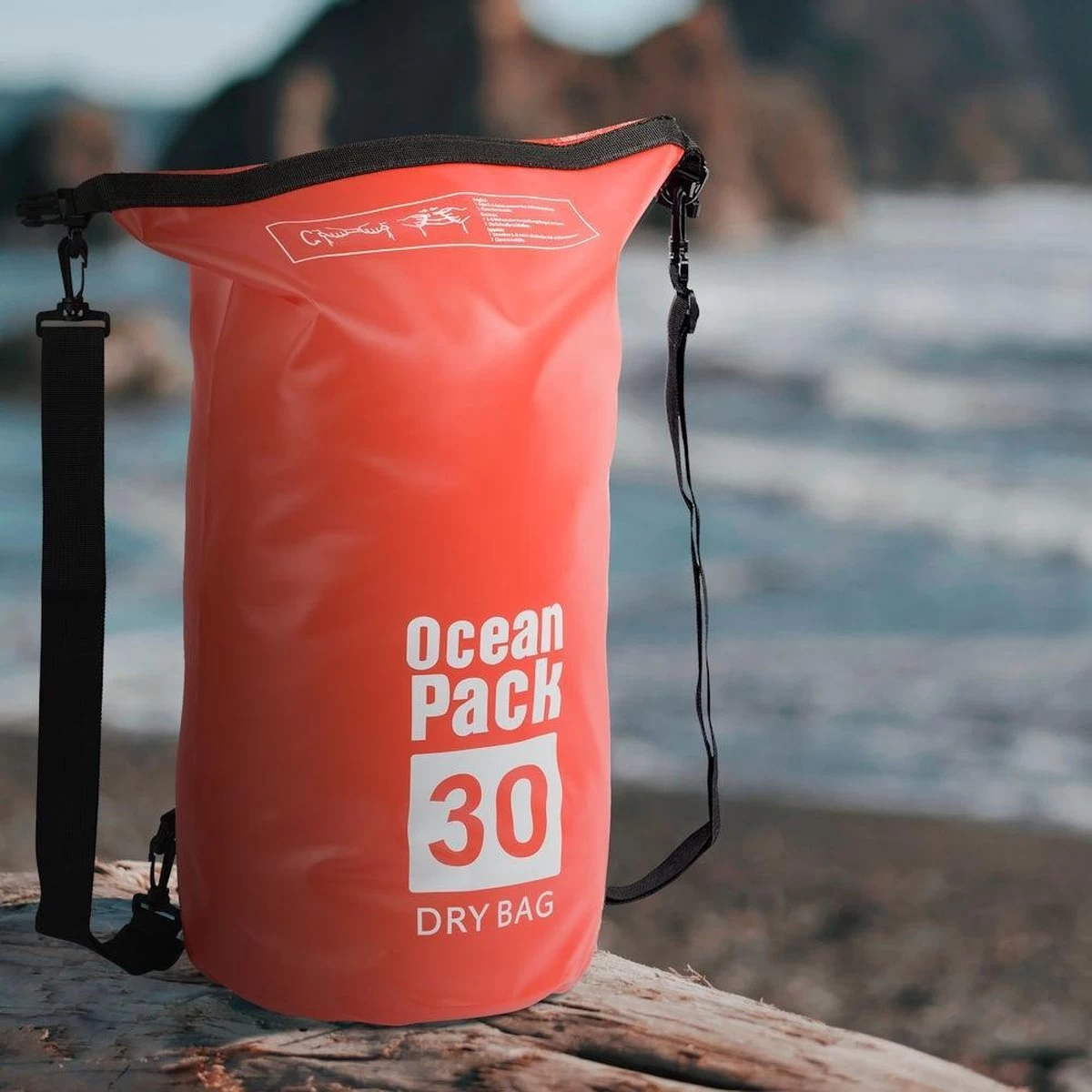 Decopatent® Waterproof Bag - Dry Bag - 30L - Ocean Pack - Dry Sack - Survie Plein Air Backpack - Sacs Secs - Sac De Bateau - Sac De Voile - Rouge 11 Decopatent® Waterproof Bag - Dry Bag - 30L - Ocean Pack - Dry Sack - Survie Plein Air Backpack - Sacs Secs - Sac De Bateau - Sac De Voile - Rouge – Image 9