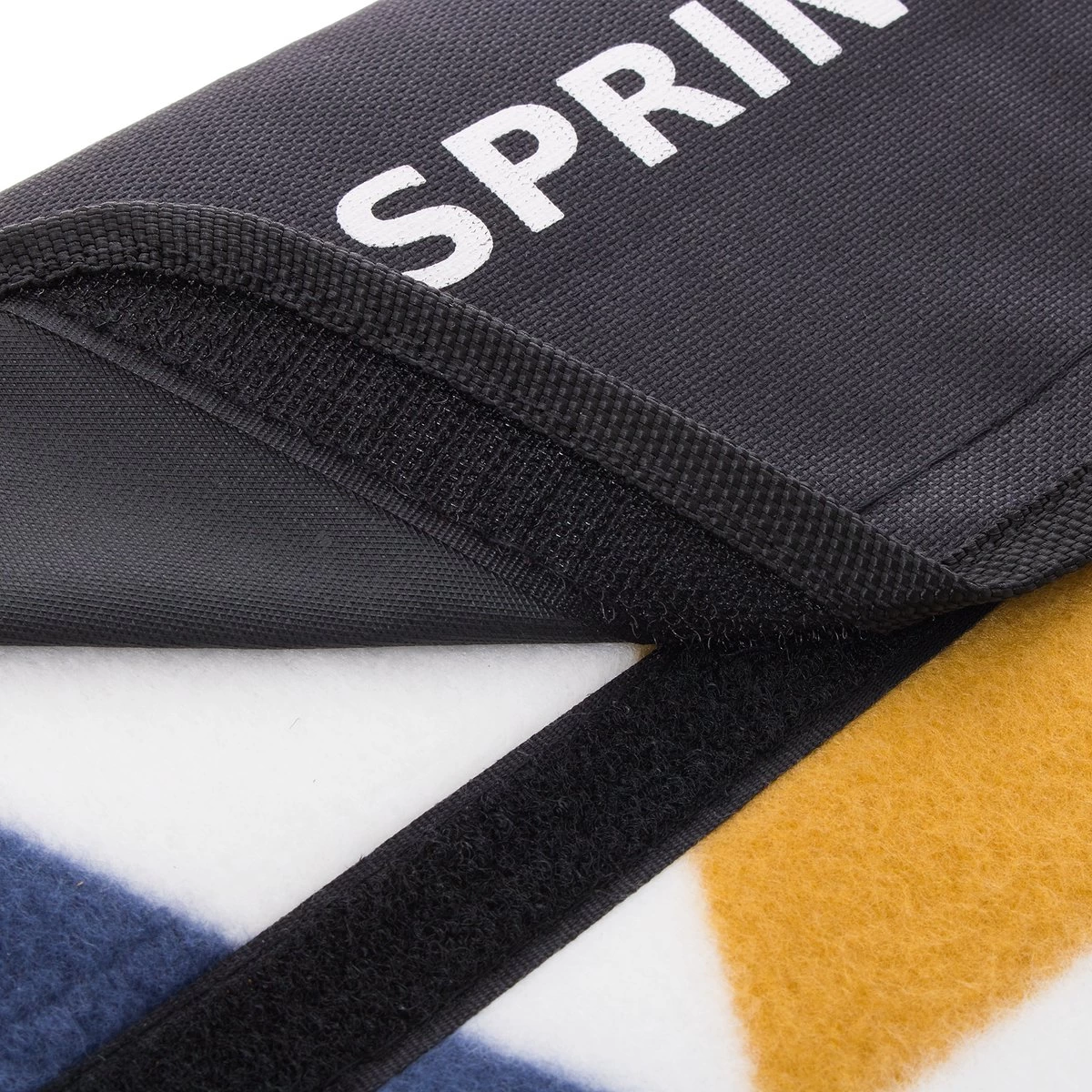 Couverture De Pique-nique Springos | Nappe De Pique-nique | Vêtement Extérieur | Pique-nique | 200x200cm | Jaune / Blauw/ Wit 4 Couverture De Pique-nique Springos | Nappe De Pique-nique | Vêtement Extérieur | Pique-nique | 200x200cm | Jaune / Blauw/ Wit – Image 2