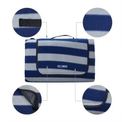 Couverture De Pique-nique Relaxdays 200x300 Cm - Couverture De Parc - Couverture Polaire Rayée - Couverture Outdoor Xxl -Magasin D'Équipement De Plein Air 1200x1200 1317