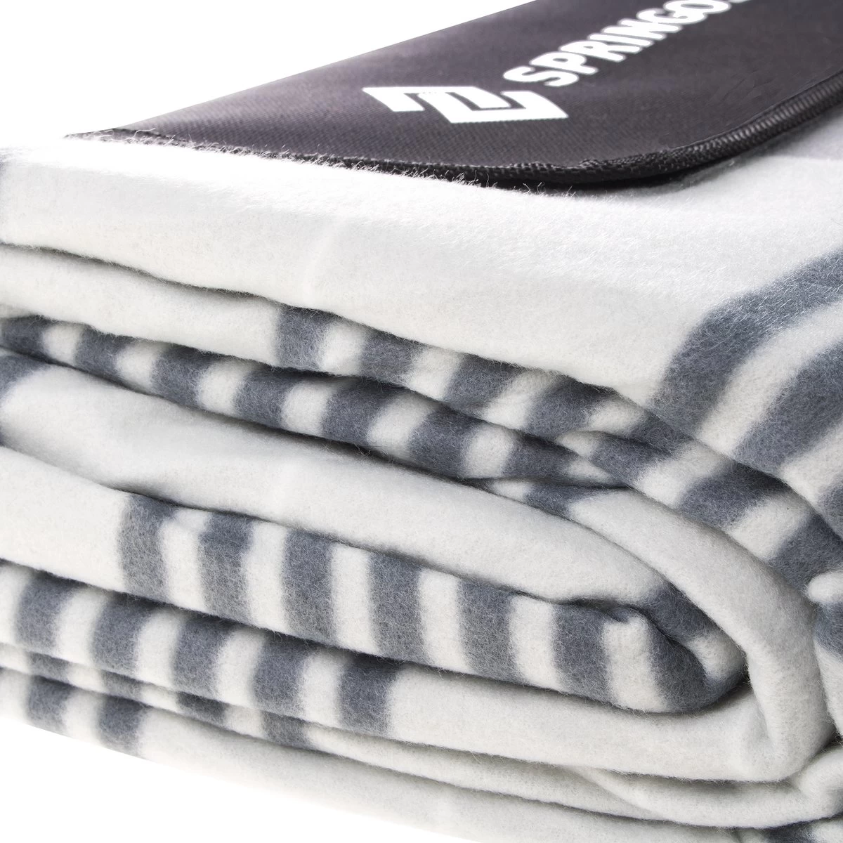 Couverture De Pique-nique Springos | Nappe De Pique-nique | Vêtement Extérieur | Pique-nique | 200x200cm | Gris / Bleu / Blanc 5 Couverture De Pique-nique Springos | Nappe De Pique-nique | Vêtement Extérieur | Pique-nique | 200x200cm | Gris / Bleu / Blanc – Image 3