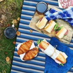 Couverture De Pique-nique Relaxdays 200x300 - Rayée - Bleu - Hydrofuge - Couverture De Pique-nique Xxl -Magasin D'Équipement De Plein Air 1200x1200 1371