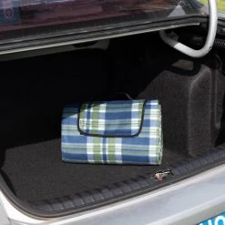 Couverture De Pique-nique Avec Poignée - Thermo-isolante Et Imperméable Multicolore 150x195 Cm Bleu -Magasin D'Équipement De Plein Air 1200x1200 1389