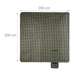 Relaxdays Picnic Blanket - Couverture Polaire - Tapis De Plage - 200x200 - Tapis D'extérieur - XXL -Magasin D'Équipement De Plein Air 1200x1200 1395