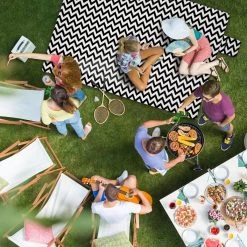 Couverture De Pique-nique Relaxdays Polaire - 200 X 300 Cm - Couverture De Pique-nique Isolante Xl - Imperméable -Magasin D'Équipement De Plein Air 1200x1200 1413