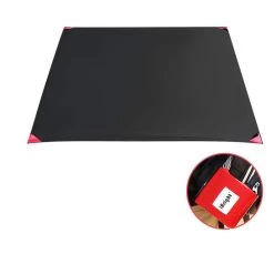 Couverture De Pique-nique Pliable IBright - Serviette De Plage - 150x180cm - Rouge / Zwart - Imperméable - Y Compris 4x Clou De Sol Intégré -Magasin D'Équipement De Plein Air 1200x1200 1458