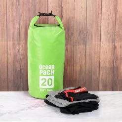 Decopatent® Waterproof Bag - Dry Bag - 20L - Ocean Pack - Dry Sack - Survie Plein Air Backpack - Sacs Secs - Sac De Bateau - Sac De Voile - Vert -Magasin D'Équipement De Plein Air 1200x1200 149