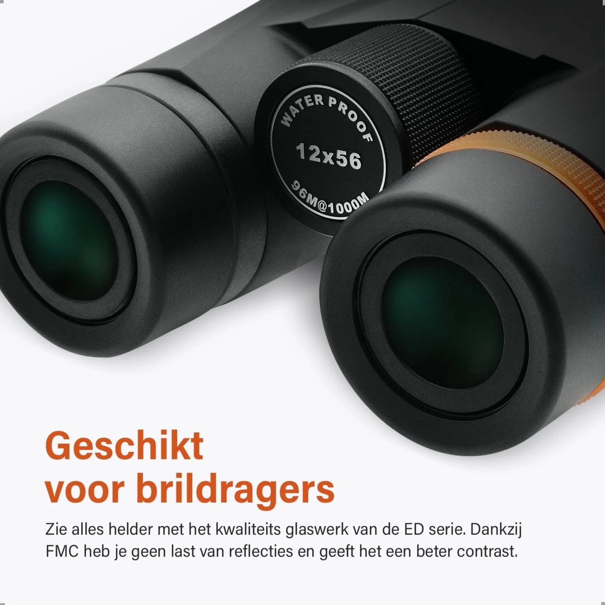 Série Wildpix ED étanche Et Remplie De Gaz - Jumelles En Magnésium 12X56 Pour Adultes - BAK4 Avec Revêtement FMC Et Phase Et Verre ED - Pour L'observation Des Oiseaux, La Faune Et Plein Air 14 Série Wildpix ED étanche Et Remplie De Gaz - Jumelles En Magnésium 12X56 Pour Adultes - BAK4 Avec Revêtement FMC Et Phase Et Verre ED - Pour L'observation Des Oiseaux, La Faune Et Plein Air – Image 12