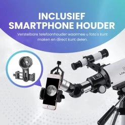 Télescope Monoculaire De Luxe - Stargazer - Astronomie - Débutants Et Avancés - Grossissement 340x - Avec Trépied - Étui De Transport - Support De Téléphone - Filtre Lunaire - Viseur - Télécommande - Étanche -Magasin D'Équipement De Plein Air 1200x1200 186