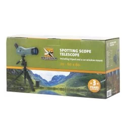 MacGyver Spotting Scope 20-60x60 ZOOM Bin 4 - Avec Boîte étanche Et Trépied + Trépied De Fenêtre - Aussi Pour Les Porteurs De Lunettes - Vert -Magasin D'Équipement De Plein Air 1200x1200 270