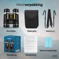 Jumelles Avec Tour De Cou Et Sac De Transport - 20x22 - Compact - Jumelles D'observation Des Oiseaux - Convient Aux Ornithologues Amateurs - Adultes - Jumelles - Avec Vision Nocturne - Vision Nocturne -Magasin D'Équipement De Plein Air 1200x1200 292