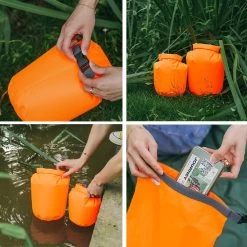 Bluefield - Sac De Transport étanche Avec Bandoulière - 10 Litres Drybag - Sac De Sport Léger - Imperméable - Pour Bateau, Nager, Kayak, Sports Nautiques, Flottant - Oranje -Magasin D'Équipement De Plein Air 1200x1200 31