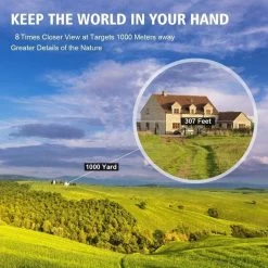 WiseGoods - Jumelles Premium Avec Vision Nocturne - Jumelles 30x60 Avec Fonction De Zoom 1000x - Jumelles Pliables - Résistantes à La Poussière - Noir -Magasin D'Équipement De Plein Air 1200x1200 313